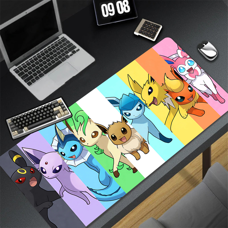 Esports Gaming Table - Mouse Pad Laptop Kawaii Rainbow Anime