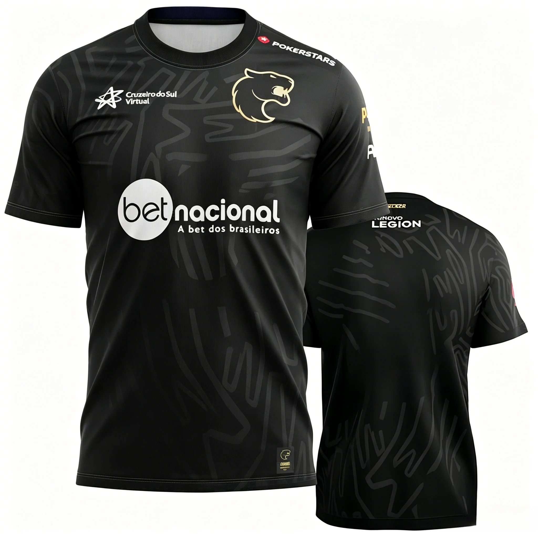 Esports Gaming Logo - Men Double Sided Esports Jersey T