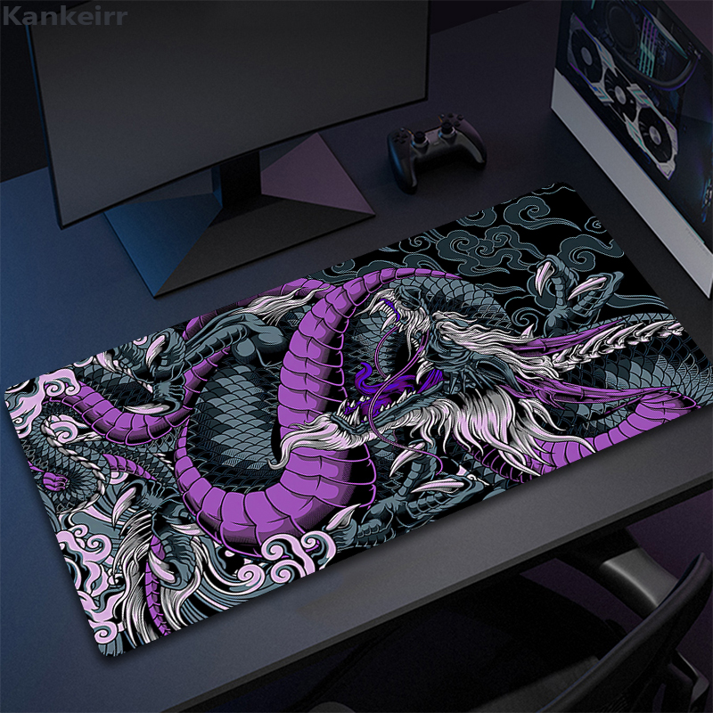 Dragon 80x30 XXL Lock Edge Mou - Esports Gaming Table ulasan dan harga