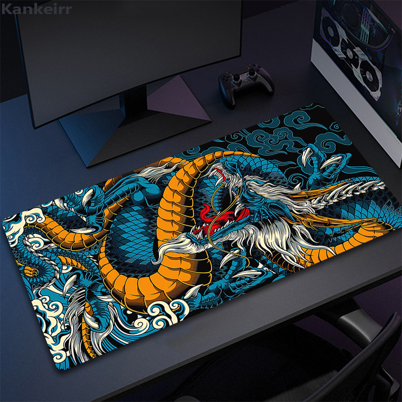 Dragon 80x30 XXL Lock Edge Mou - Esports Gaming Table ulasan dan harga