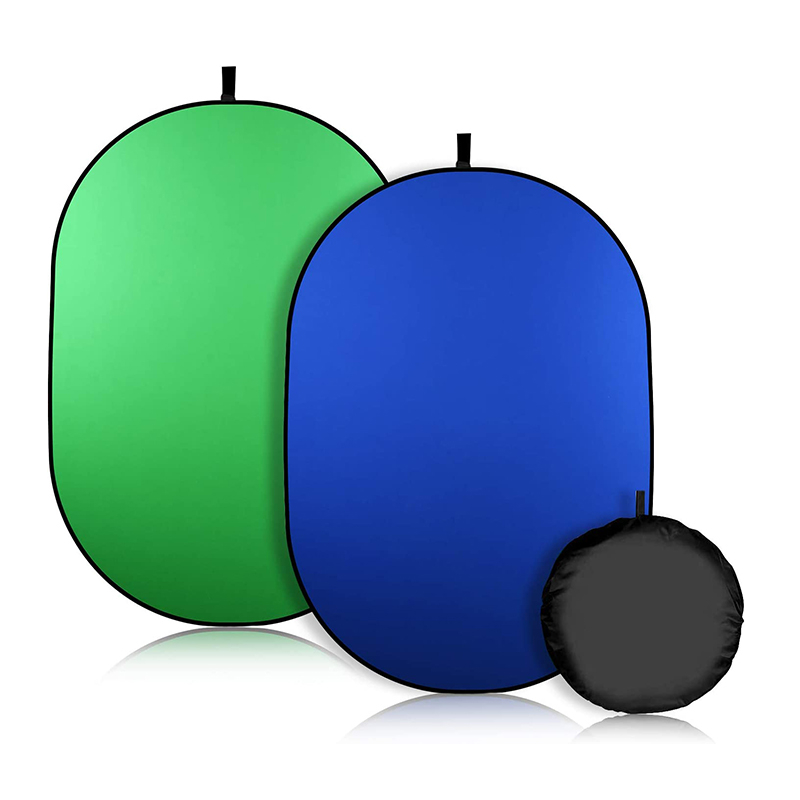 Portable Green Blue Grey Scree - Green Screen Collapsible ulasan dan harga