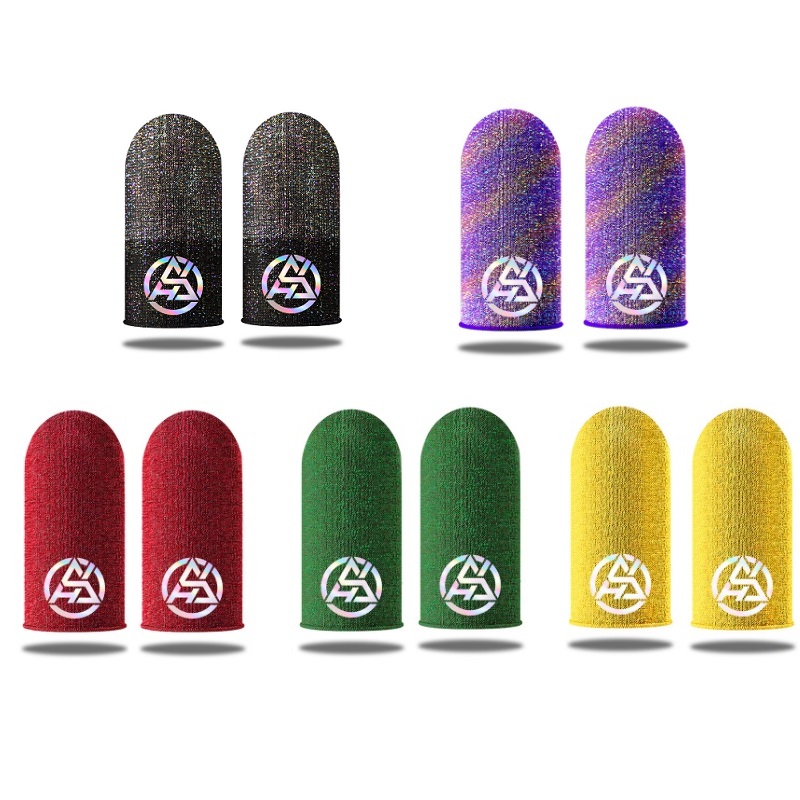 5 Pairs Game Finger Sleeve Sil - Esports Gaming Sleeve ulasan dan harga