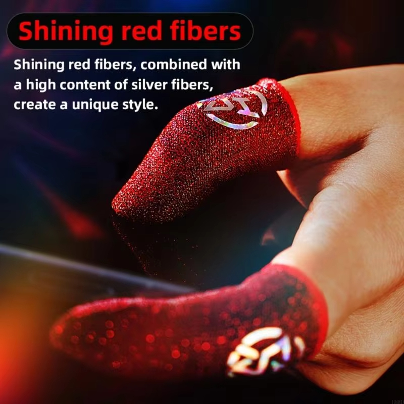 5 Pairs Game Finger Sleeve Sil - Esports Gaming Sleeve ulasan dan harga