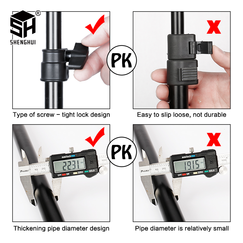 Photography T-shape Background - Green Screen Collapsible ulasan dan harga