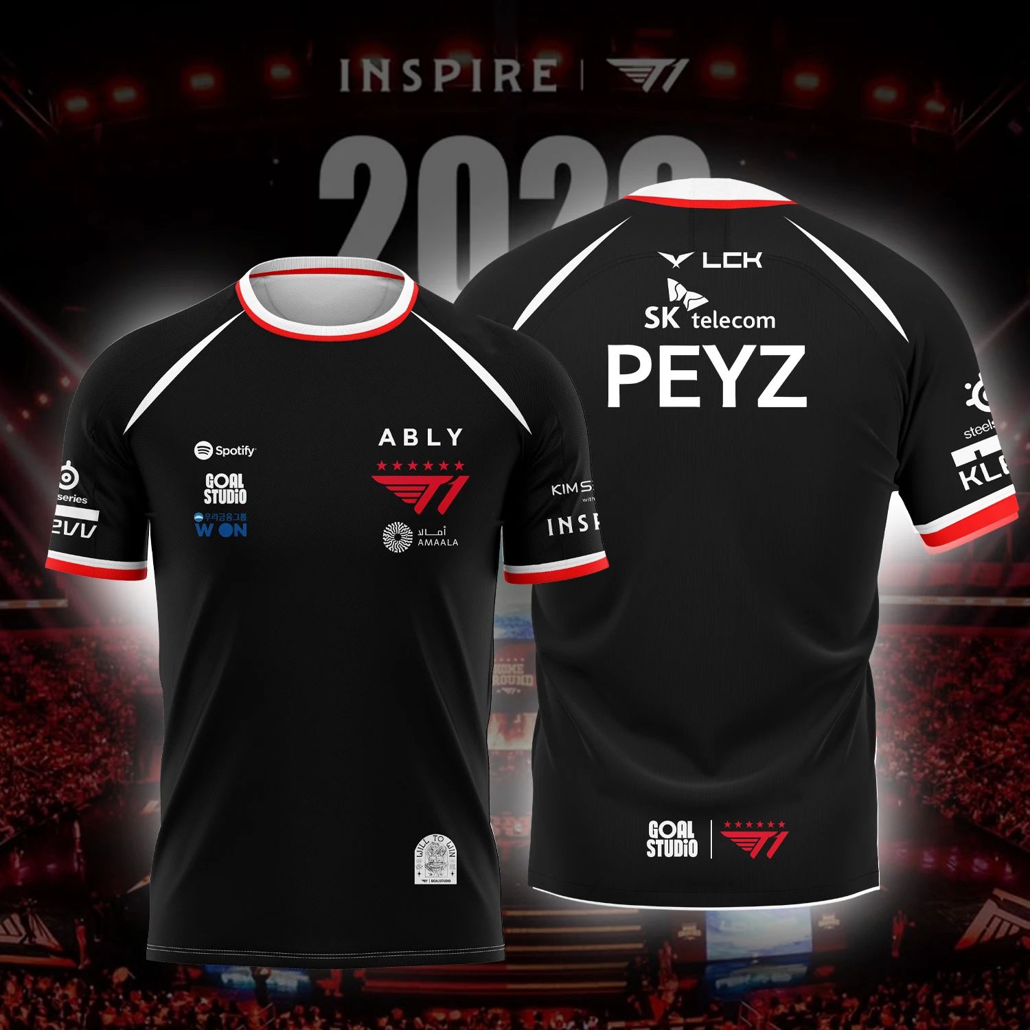 2026 NEW T1 ESPORTS TEAM JERSE - Esports Gaming Sleeve ulasan dan harga