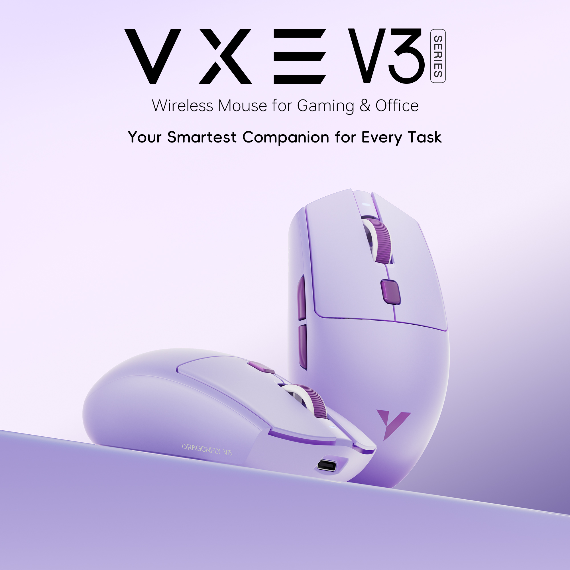 ATK VXE Dragonfly V3 PRO Bluet - Esports Gaming Mouse Wireless ulasan dan harga