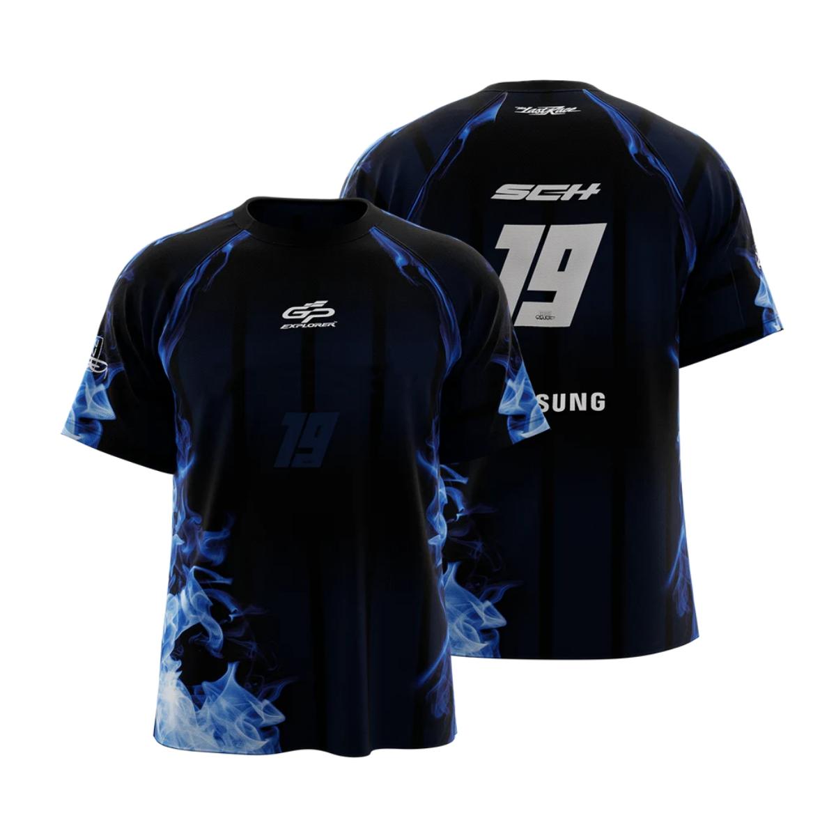 Men Double Sided E Sports Tee  - Esports Gaming Logo ulasan dan harga