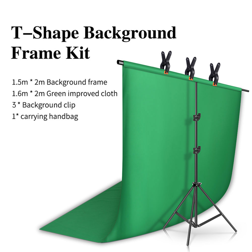 Photography Photo Studio T-Sha - Green Screen Collapsible ulasan dan harga