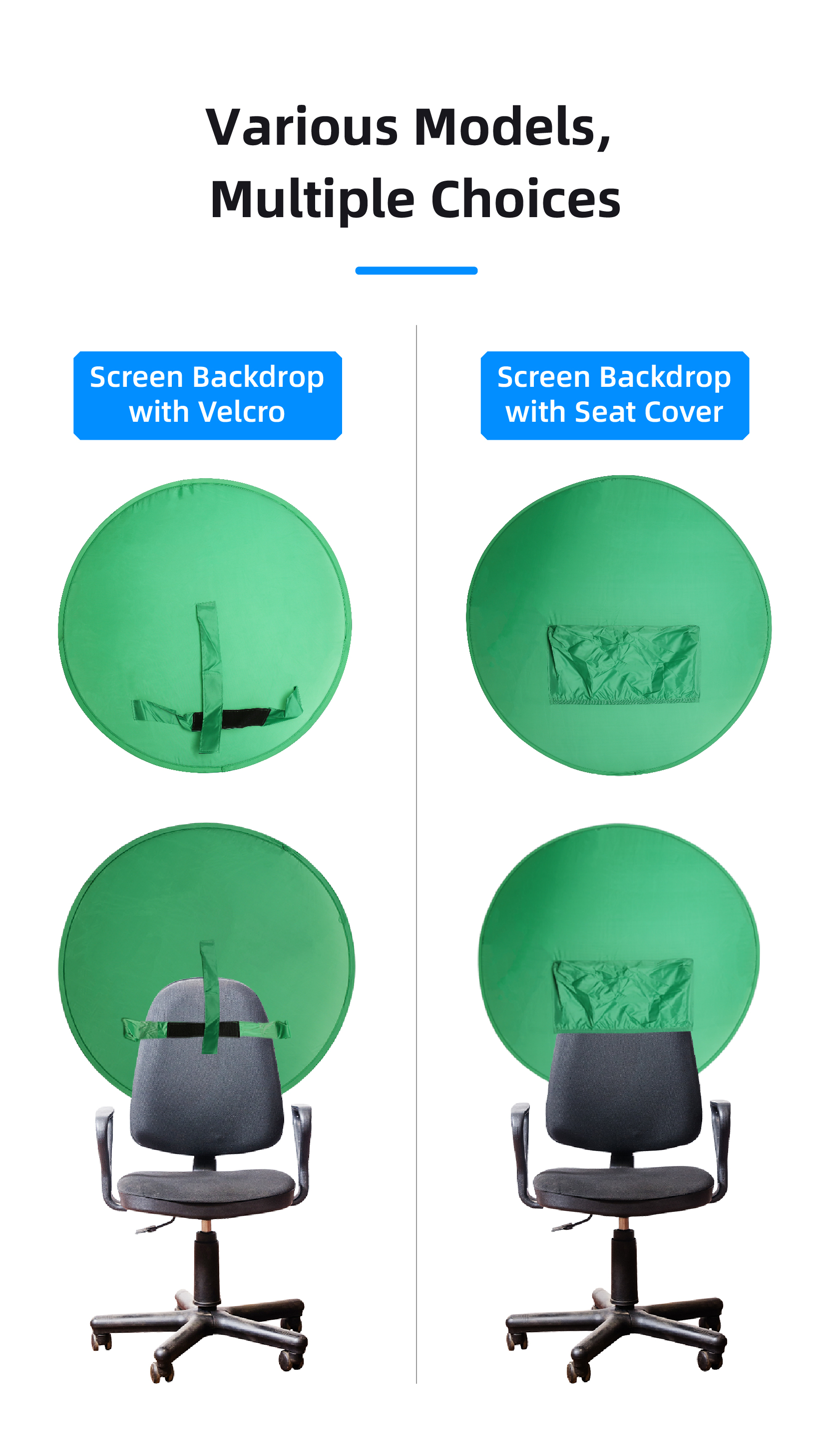 RF08 Game Live Chromakey 2in1  - Green Screen Collapsible ulasan dan harga