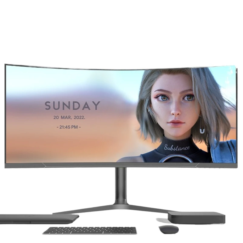 Curved Computer 32 Inch Monito - Gaming Monitor Curved ulasan dan harga