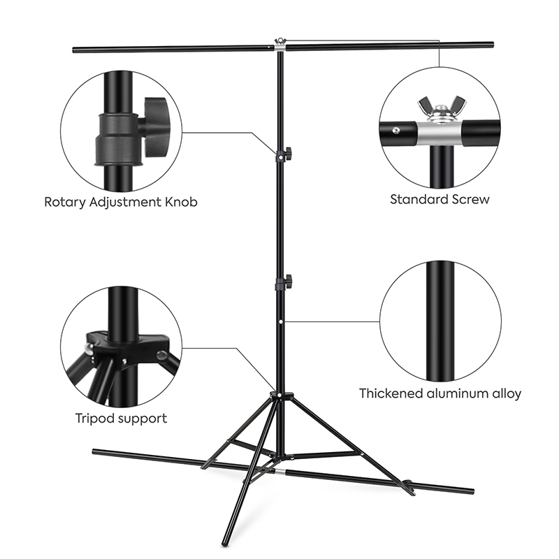 Stand Kit With Green Screen Ba - Green Screen Collapsible ulasan dan harga