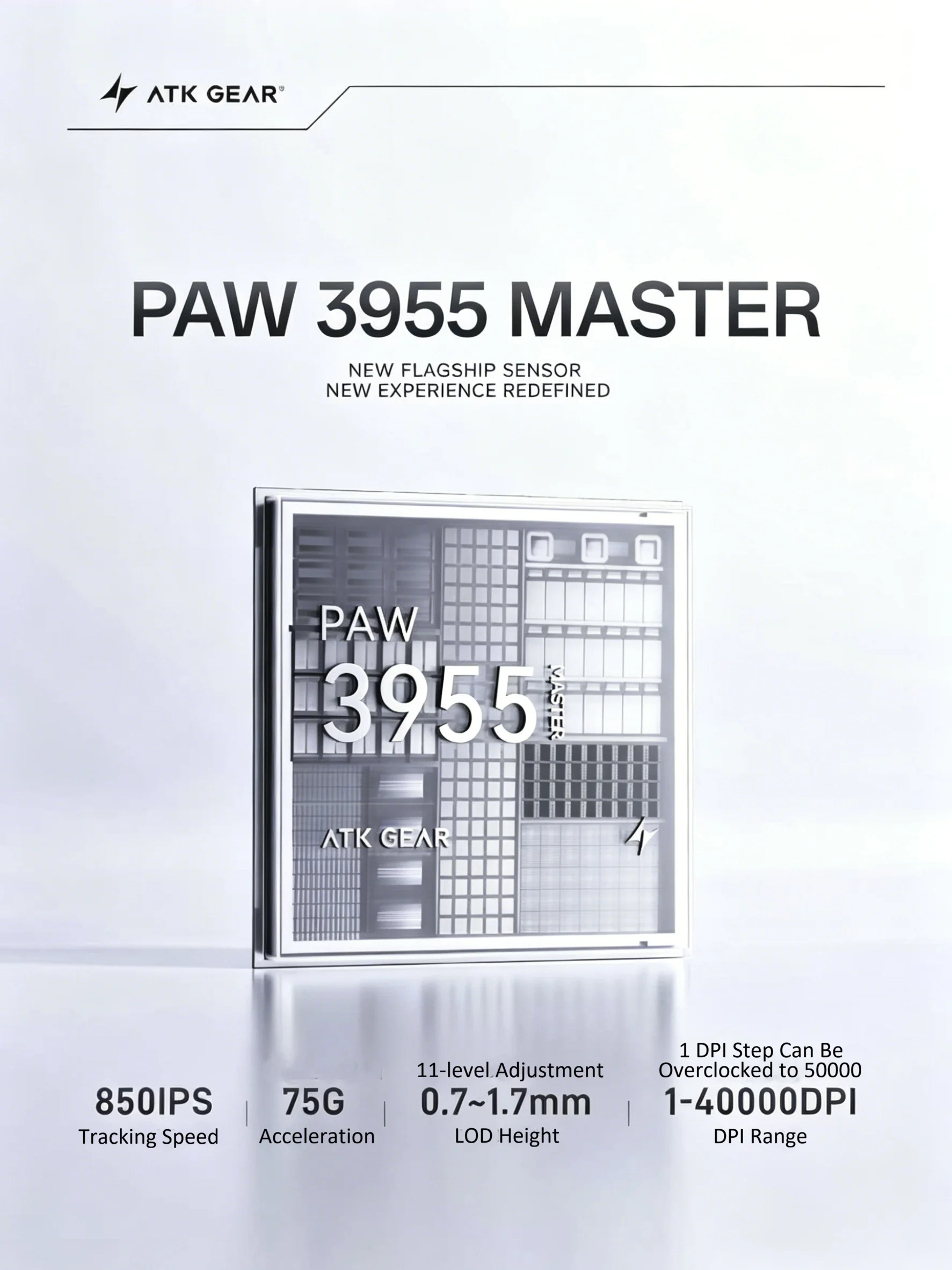 ATK A9 Mini Master Plus PAW395 - Esports Gaming Mouse Wireless ulasan dan harga