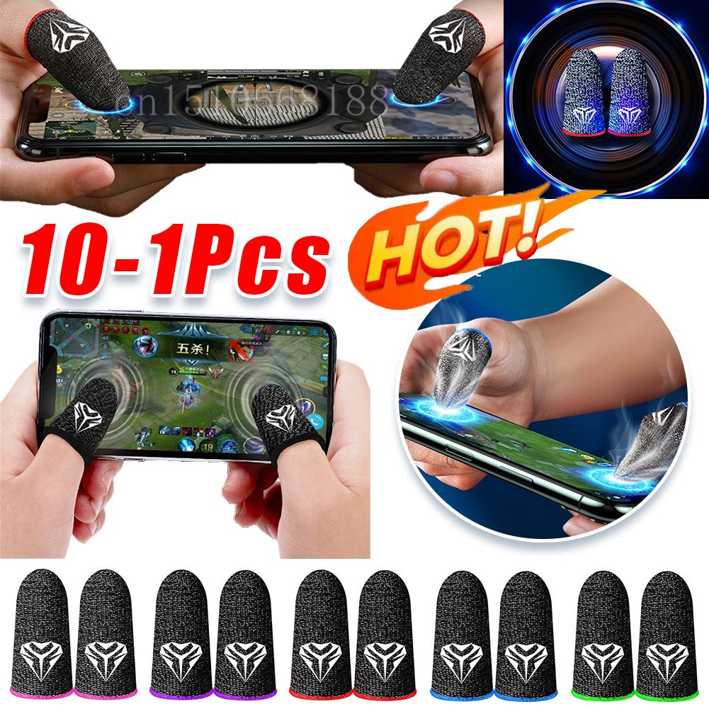 10-2PCS Finger Cots Gaming Fin - Esports Gaming Sleeve ulasan dan harga