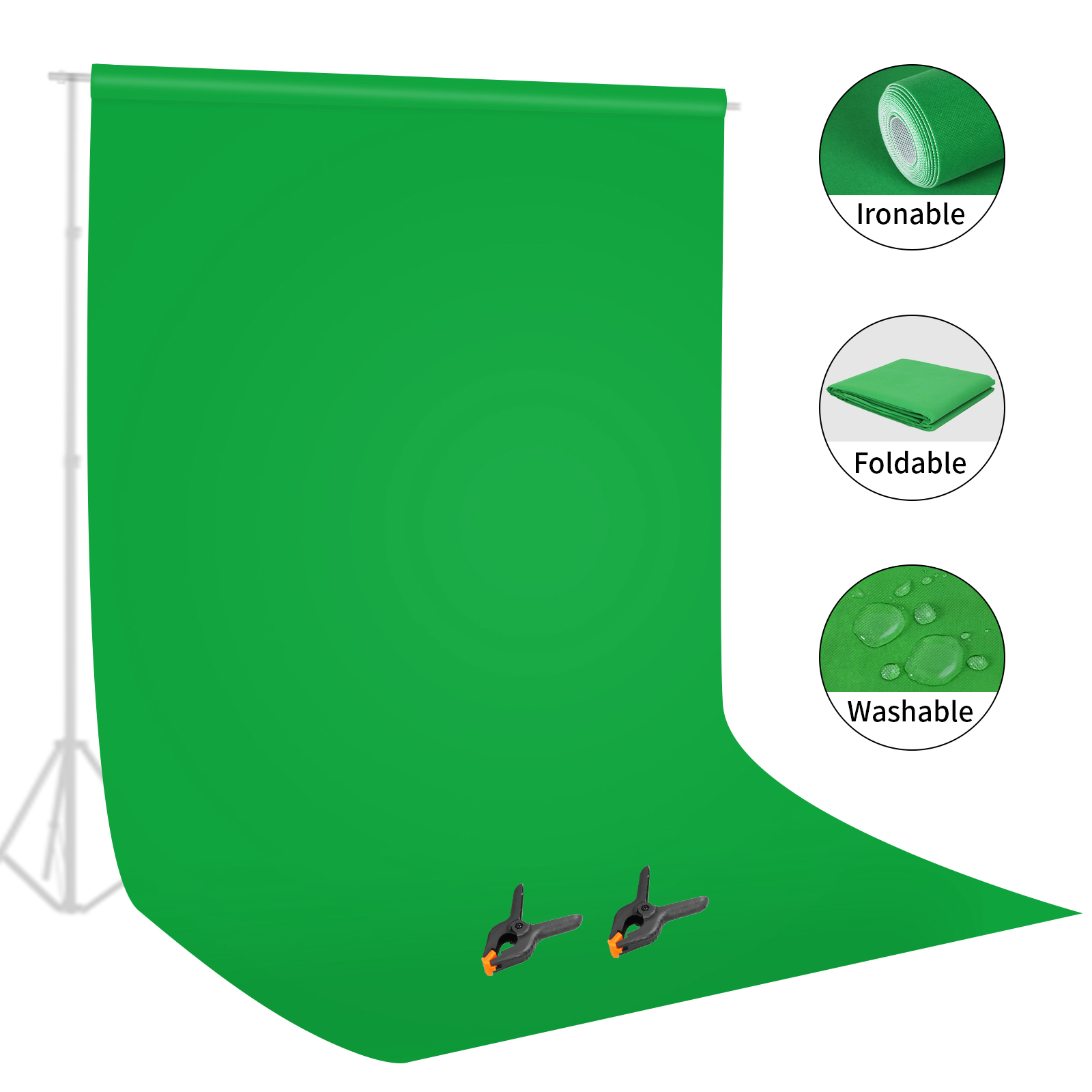 Selens Green Screen Backdrop C - Green Screen Collapsible ulasan dan harga