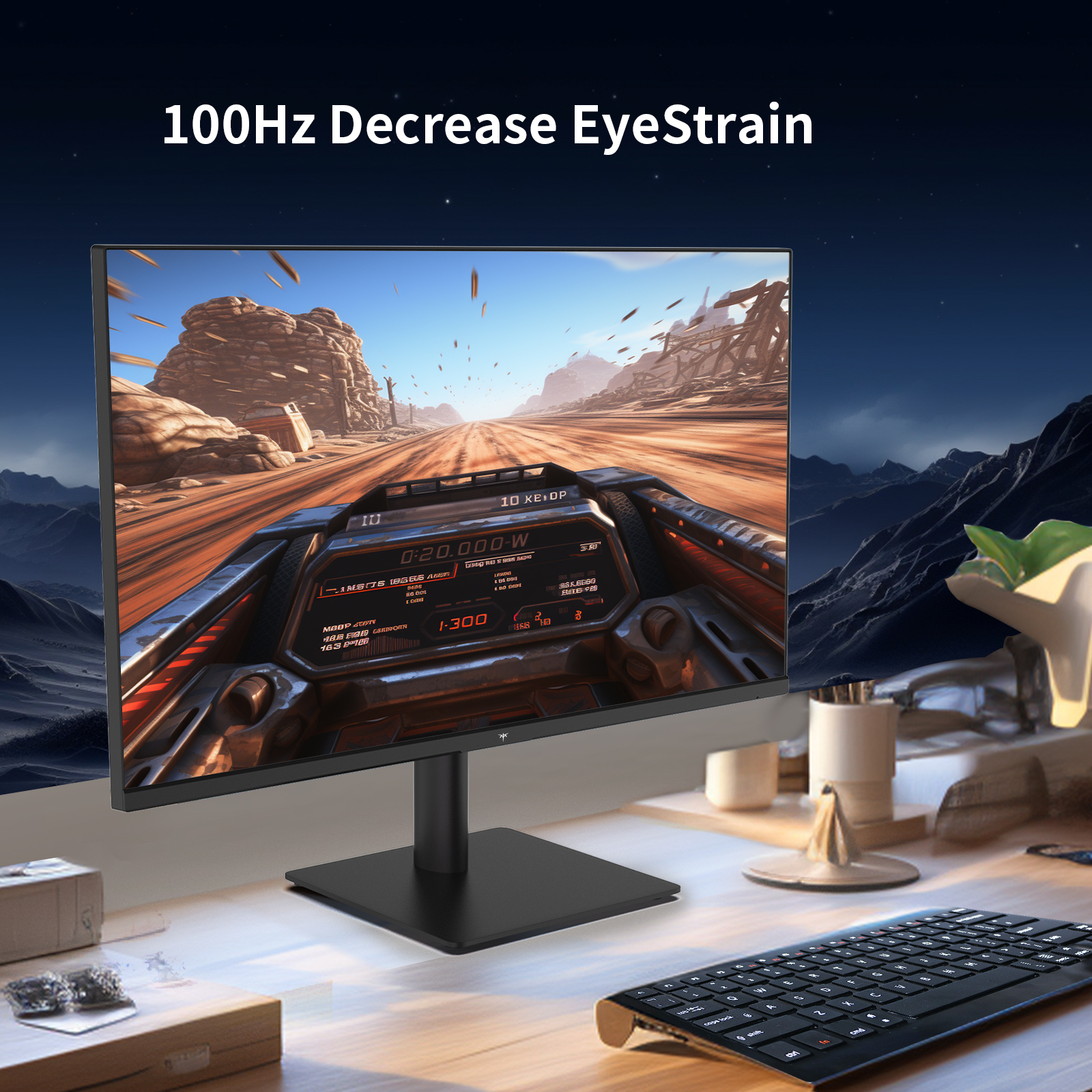 KTC 27 Inch QHD(2560 * 1440) 1 - Gaming Monitor Curved ulasan dan harga