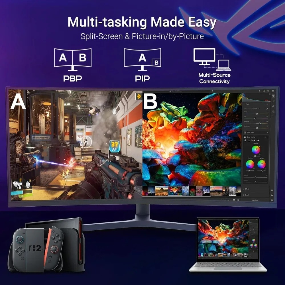 Garden 34 Inch Curved Gaming M - Gaming Monitor Curved ulasan dan harga