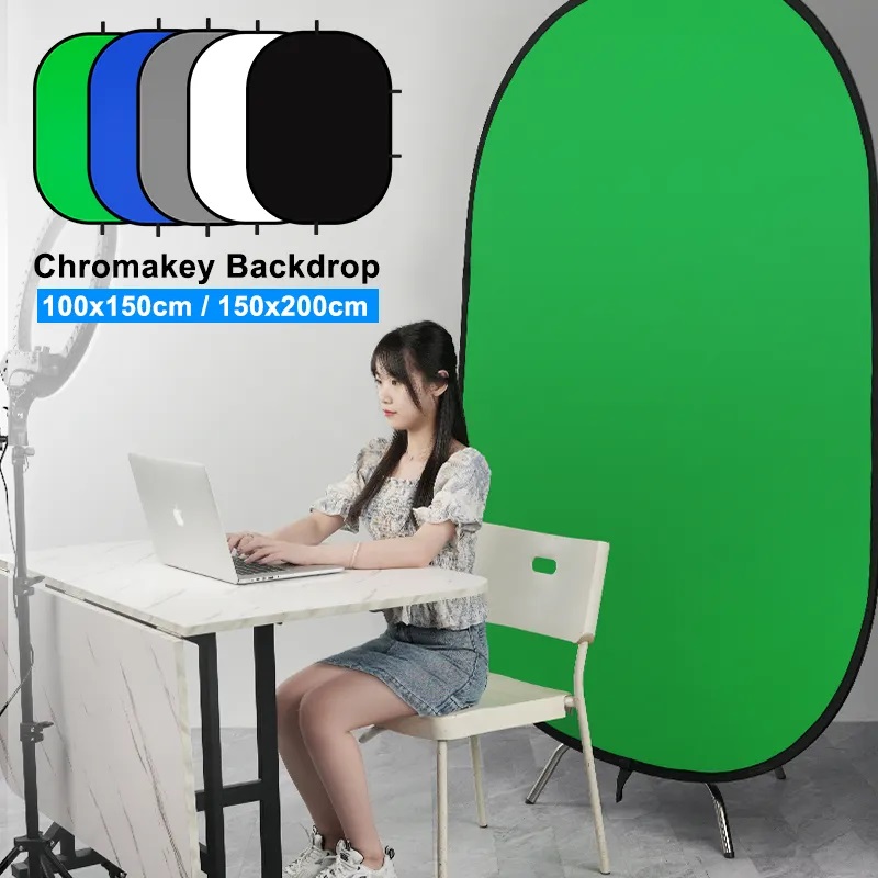 Selens New Collapsible Portabl - Green Screen Collapsible ulasan dan harga