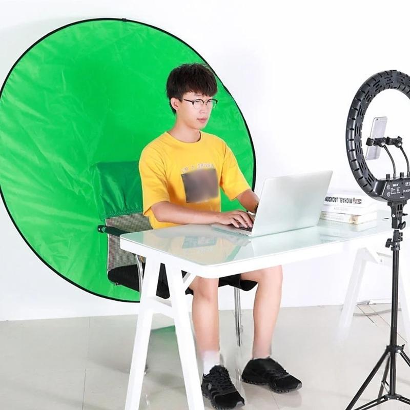 CORA Green Screen Upgraded Por - Green Screen Collapsible ulasan dan harga