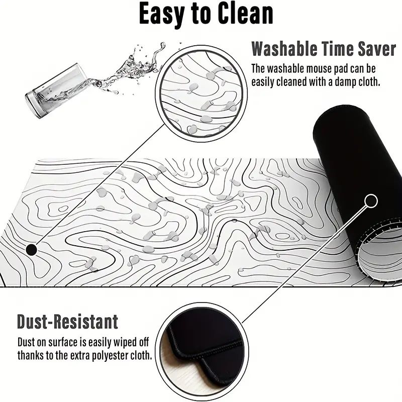 1PC Large Mouse Pads For Desk, - Esports Gaming Table ulasan dan harga