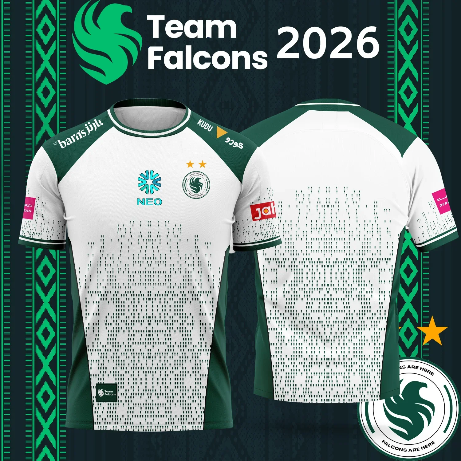 2026 New TEAM  Falcons   Espor - Esports Gaming Sleeve ulasan dan harga