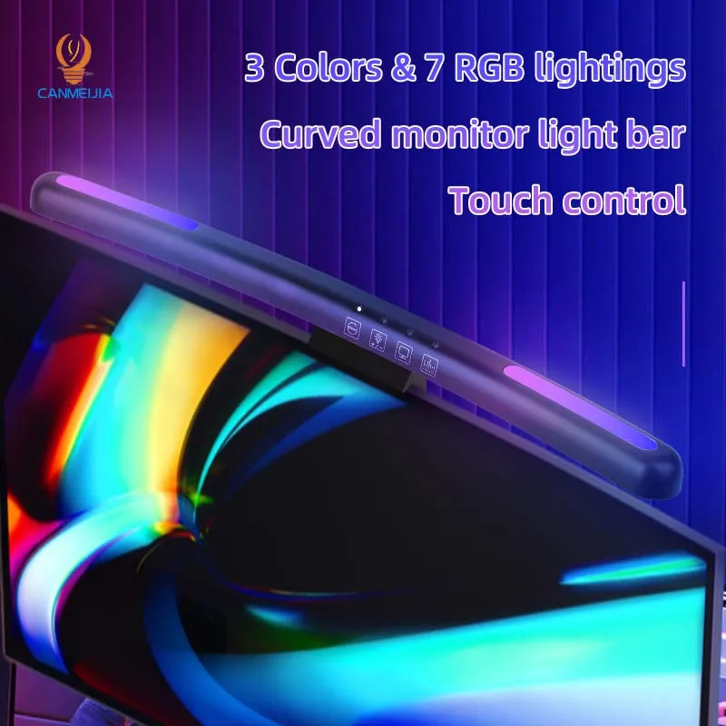 Curved LED Monitor Light Bar U - Gaming Monitor Curved ulasan dan harga