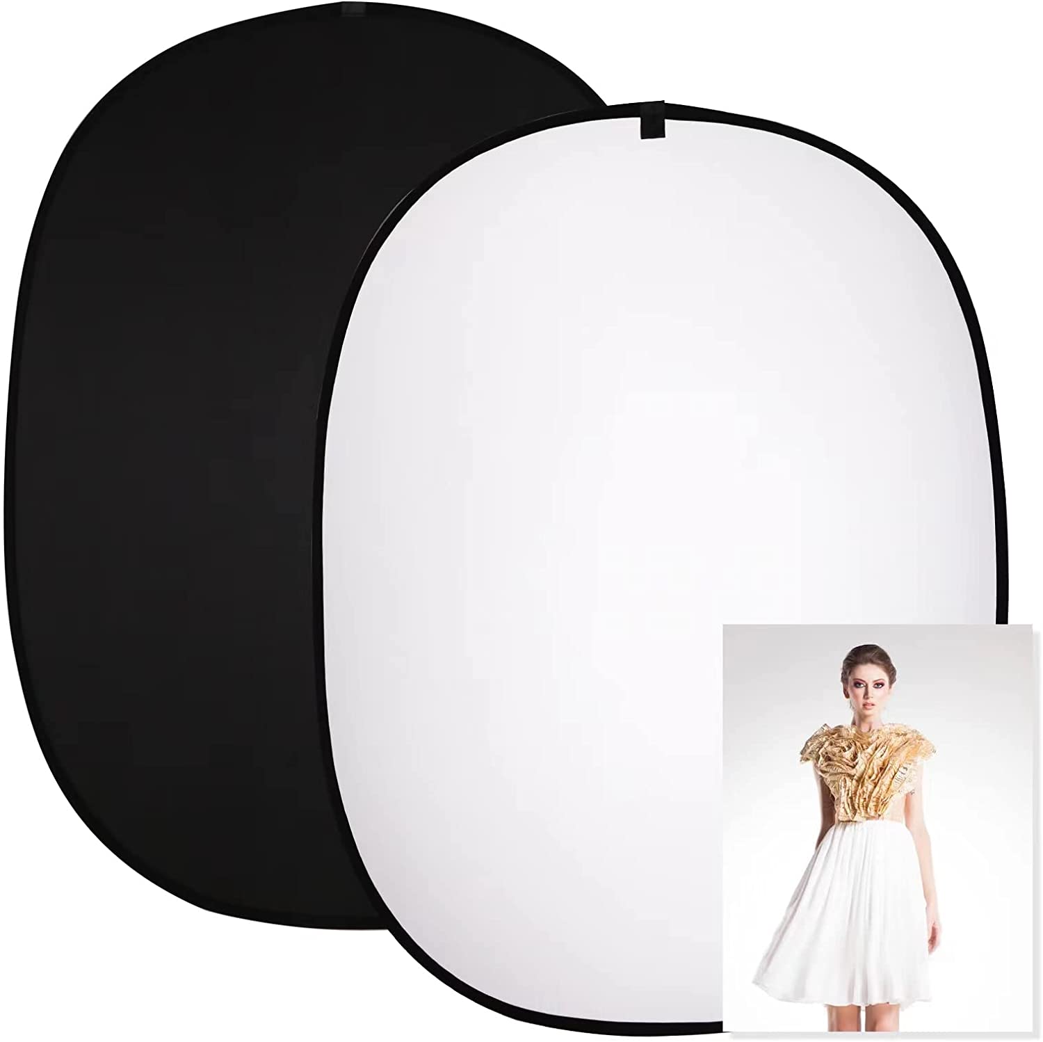 Photography Reflector Portable - Green Screen Collapsible ulasan dan harga